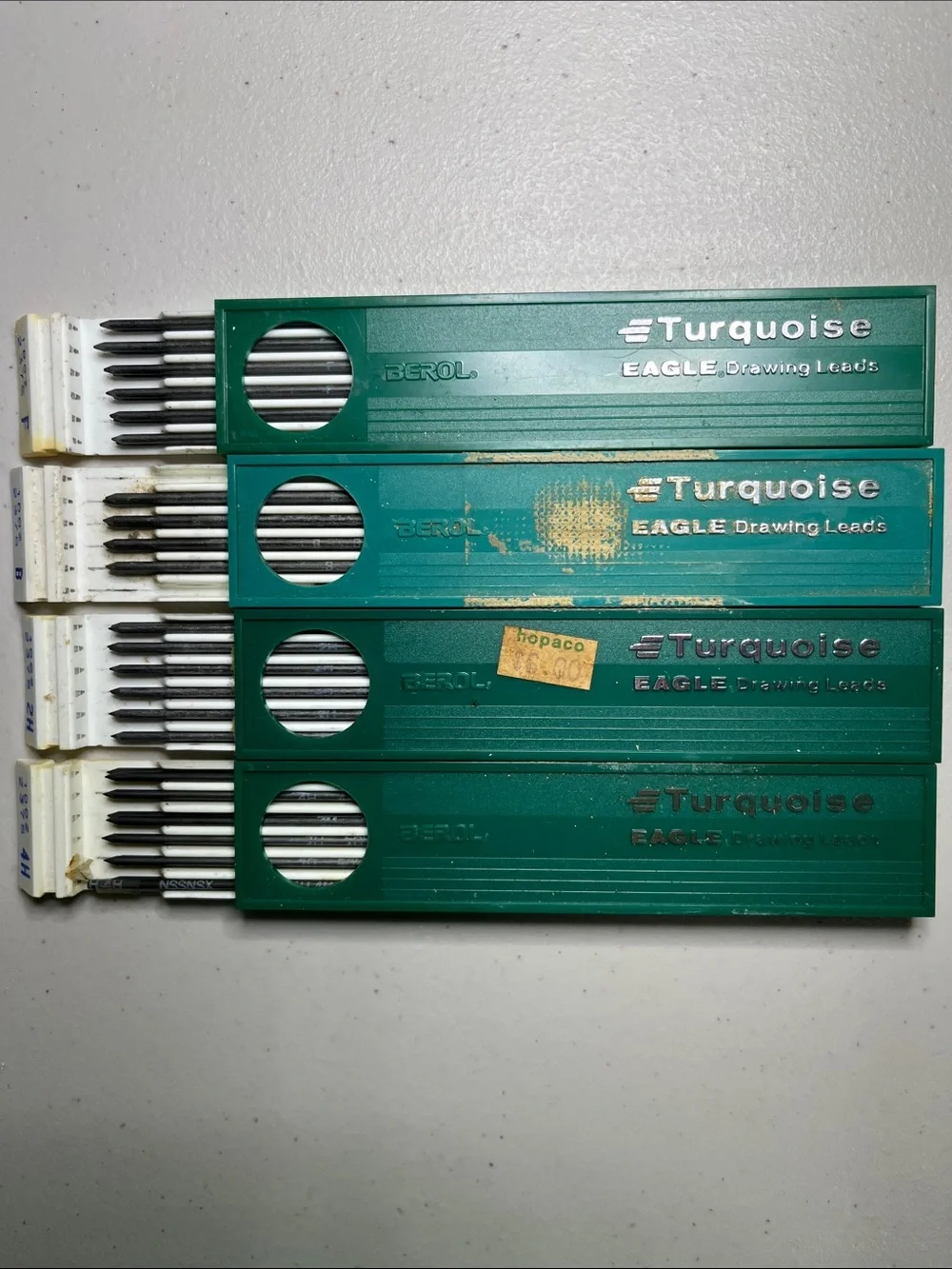 Vintage Beryl mechanical pencil with extra lead 1980s